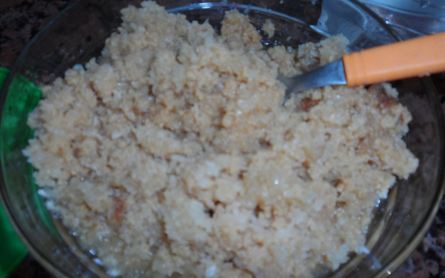 Cocada de panela de pressão