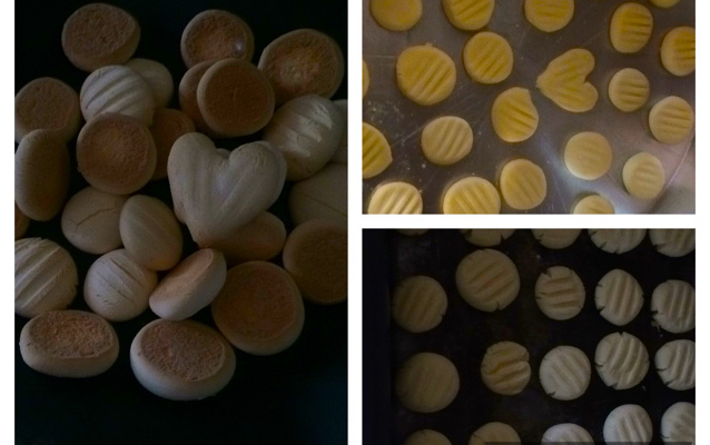 Biscoito de maizena com leite condensado