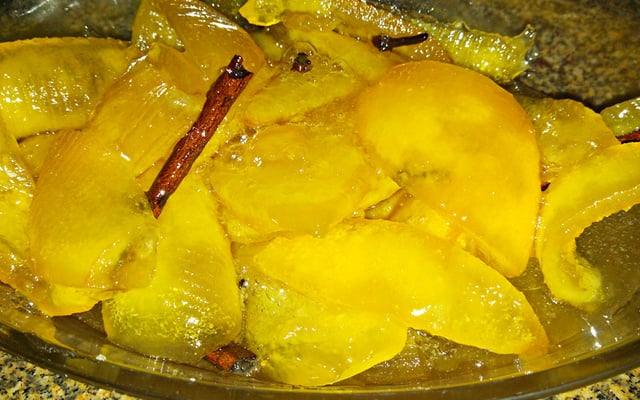Doce de laranja gigante