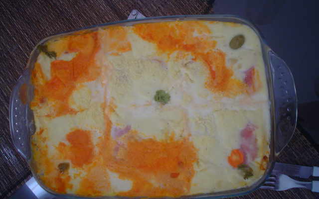 Lasanha à quatro molhos