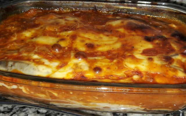 Lasanha de berinjela super rápida