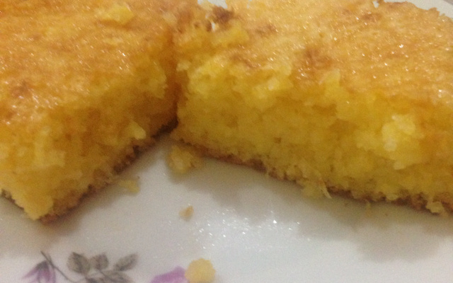 Bolo de Milho com Milharina