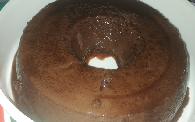 Pudim de chocolate