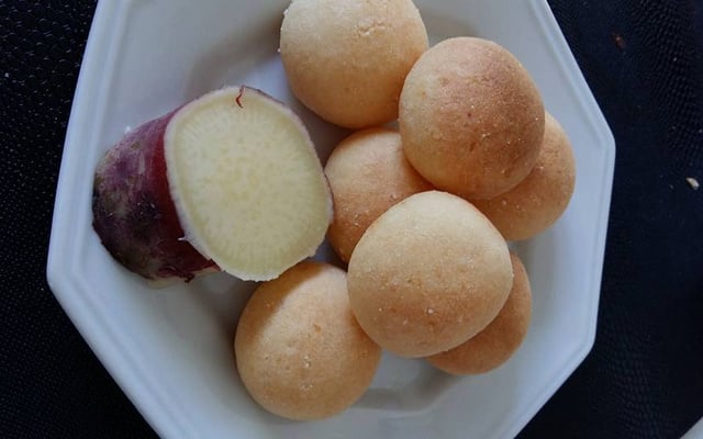 Pão de queijo light (batata doce)