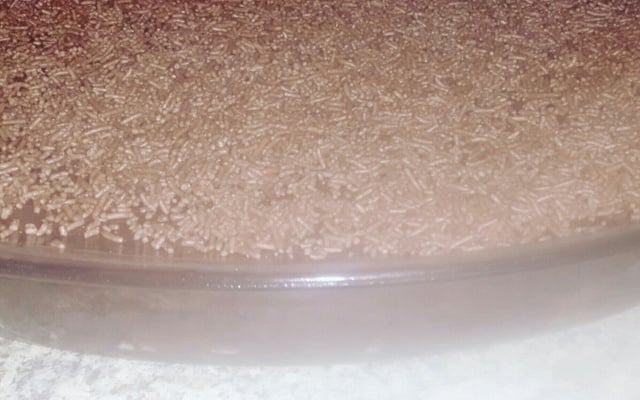 Bolo gelado de brigadeiro