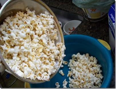 Pipoca salgada da tia Angélica