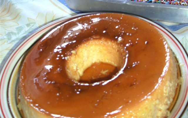 Pudim de leite condensado