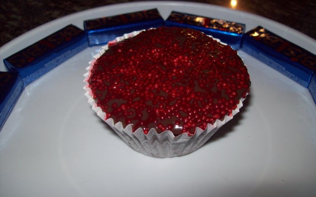 Cupcake Mágico de Chocolate