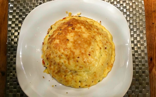 Crepioca - Pão de queijo de frigideira