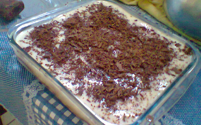 Pavê de bolacha maria