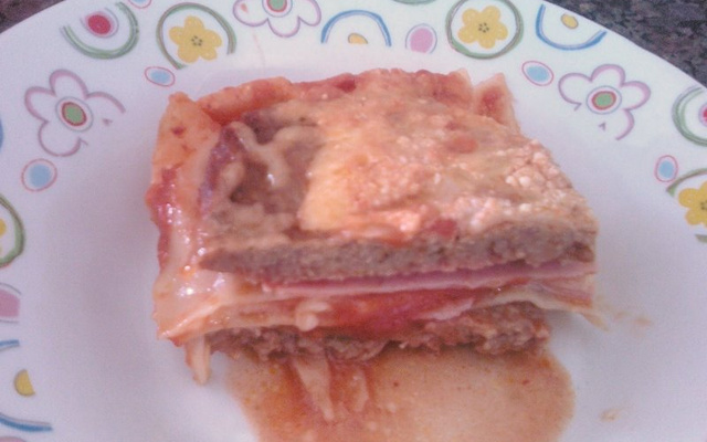 Lasanha de hambúrguer