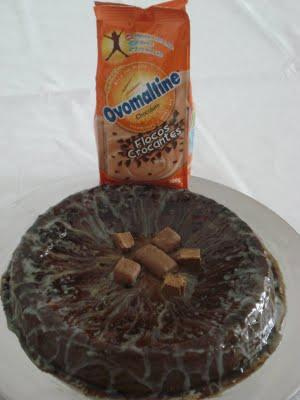 Bolo de ovomaltine