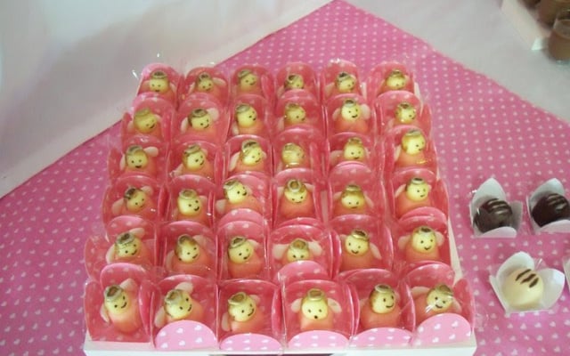 Docinho de coco modelado para festas