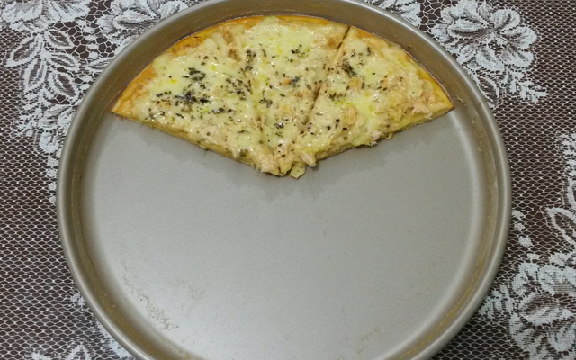 Massa de pizza liquidificador