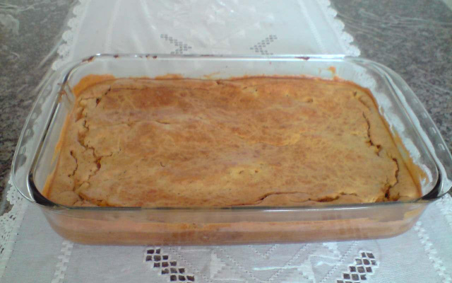 Torta de frango com palmito