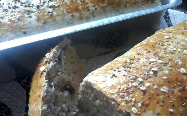 Pão de forma com grãos