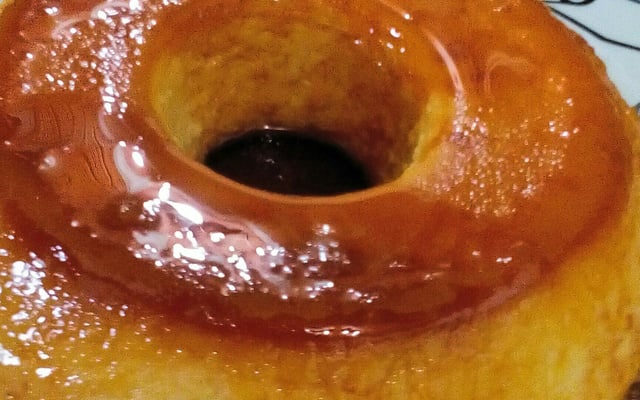 Pudim de milho verde