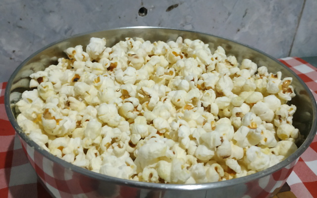 Pipoca Salgada Tradicional