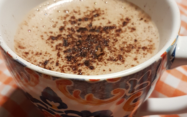 Chocolate quente cremoso
