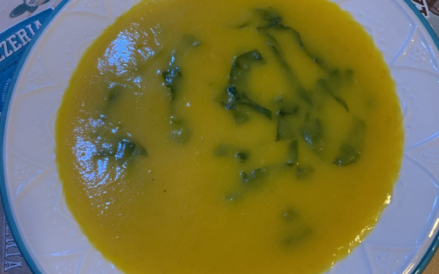 Sopa de espinafre