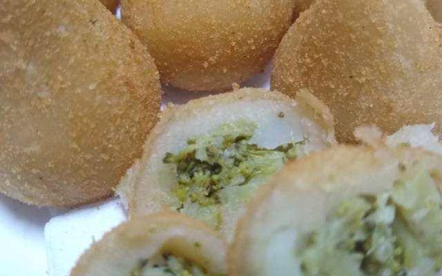 Coxinhas de brócolis