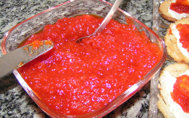Chutney de pimentão da Isabel