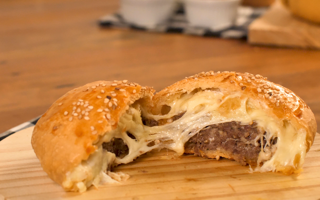 Hamburgão de forno