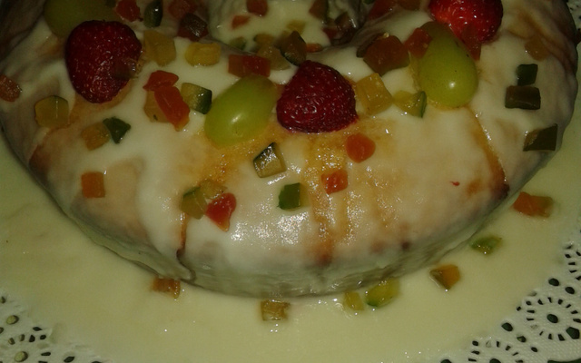 Bolo de Natal fit (farinha de arroz)