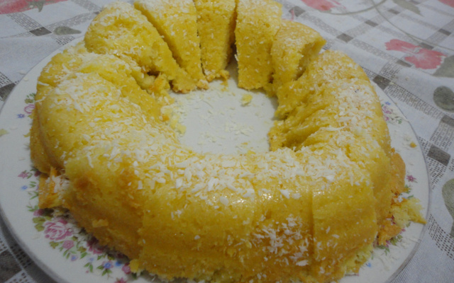 Bolo sem Farinha de trigo