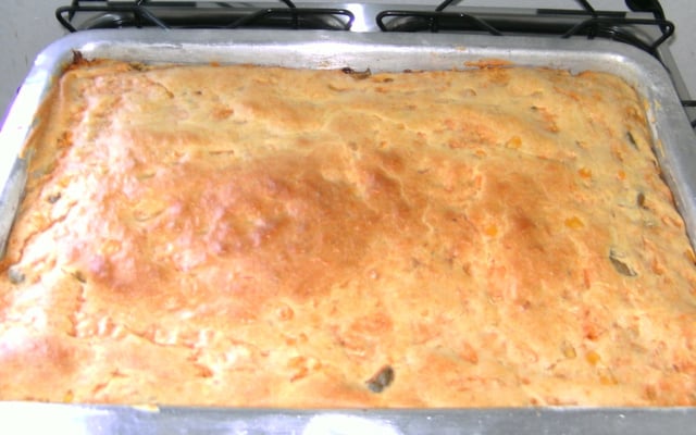 Torta de frango no liqüidificador