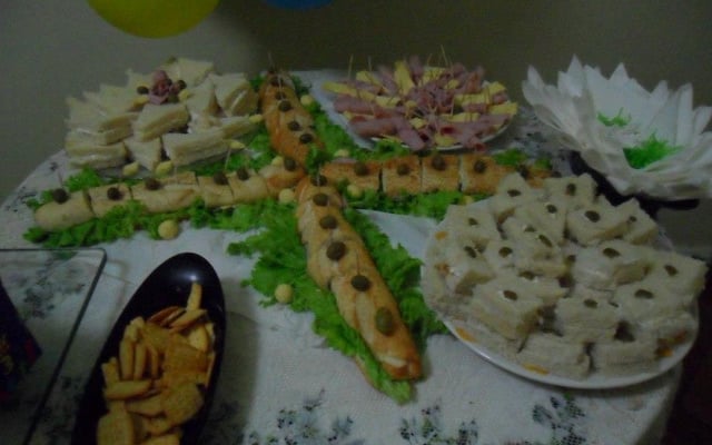 Pão a metro de festa