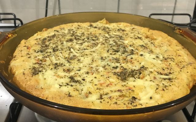 Souflé de legumes cremoso