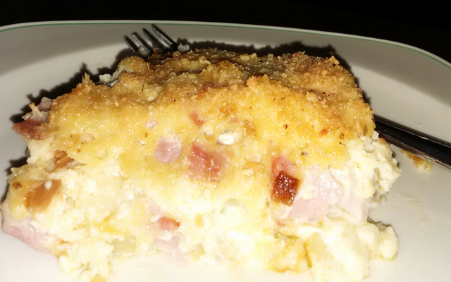 Batata gratinada da Biu