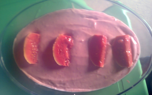 Mousse de goiaba