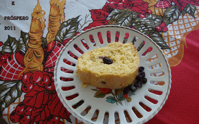 Pão de milho verde Natalino