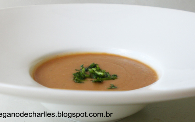 Papa de feijão no coco