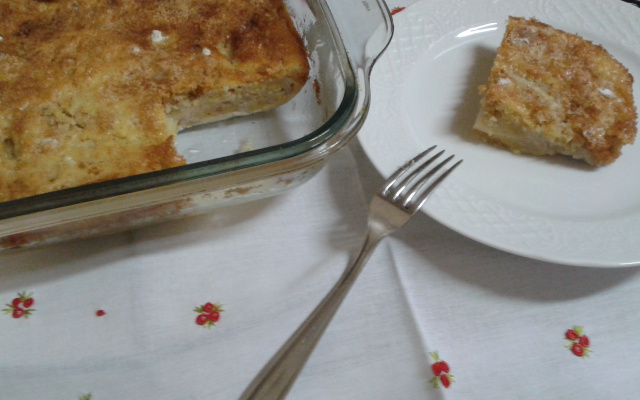 Torta de banana ou maçã
