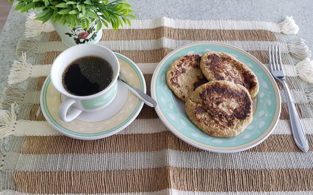 Panqueca de banana (fit)