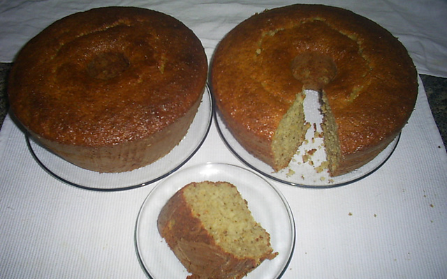 Bolo de banana Quel Reis