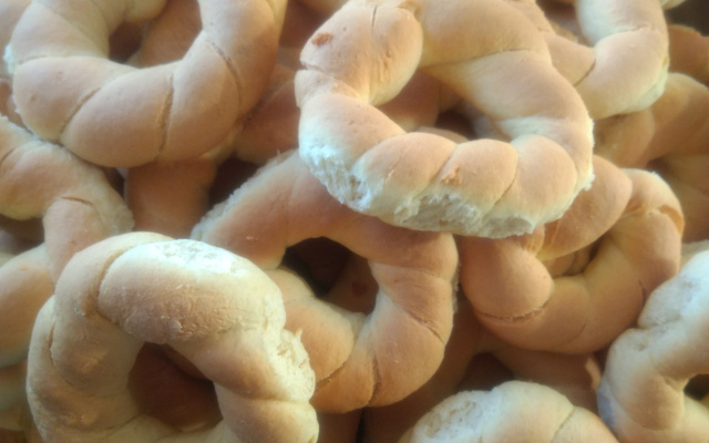 Rosquinha de creme de leite