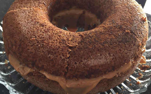 Bolo de iogurte com canela