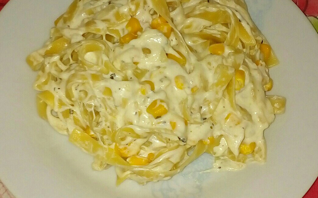 Macarrão com molho de queijo