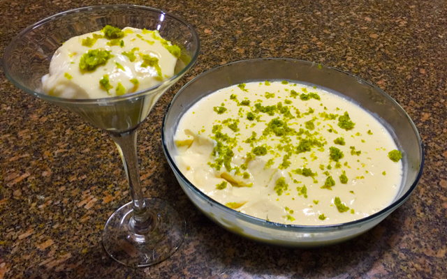 Mousse de limão fácil