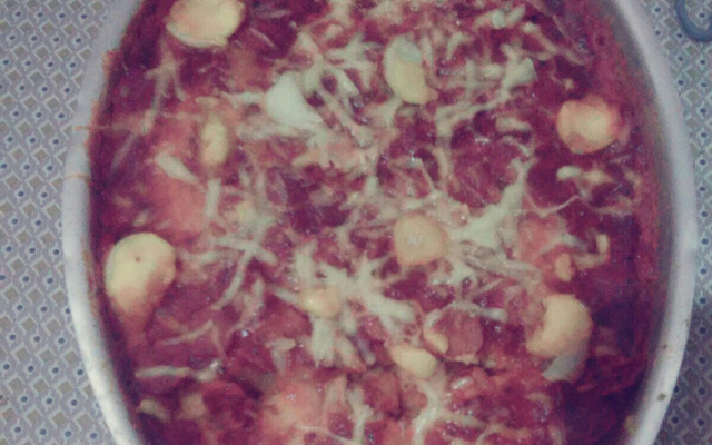 Purê de batata surpresa