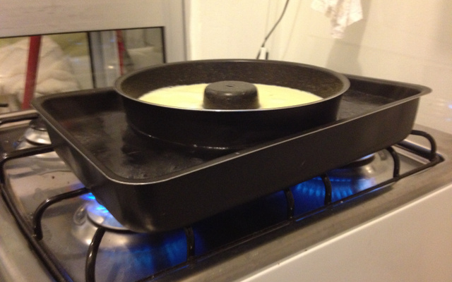 Pudim de leite caipira do Vitor