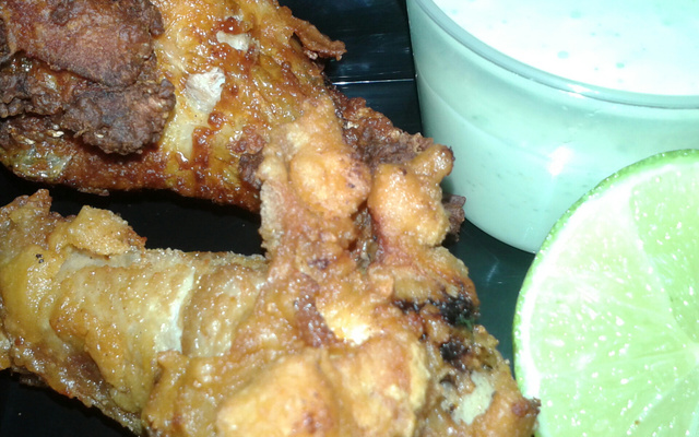 Coxa de frango empanada da mamãe