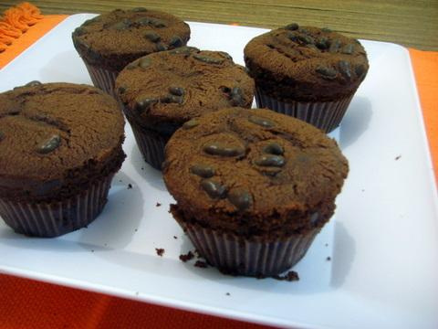 Muffin de chocolate