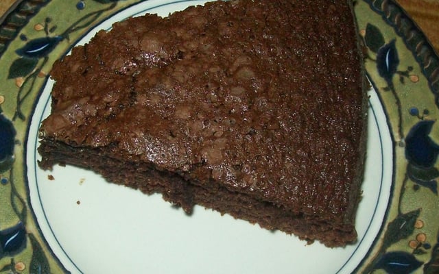 Bolo de chocolate muito fofo