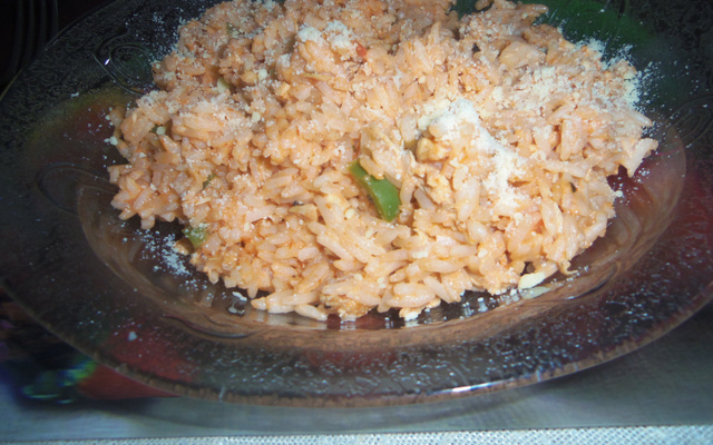 Risoto de frango simples e fácil