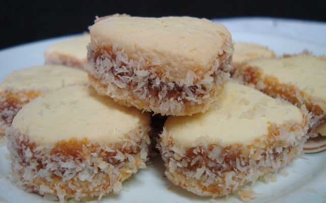 Alfajor de amido de milho (Maisena)